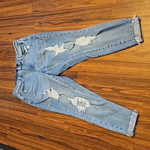 JUDY blue skinny fit distressed jeans